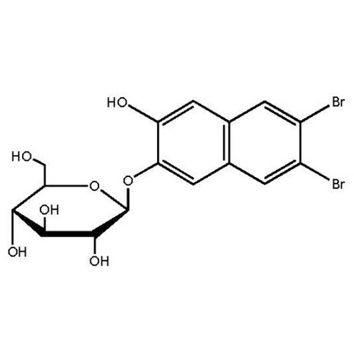 6,7-Dibromo-2,3-Dihydroxynaphthalene beta-D-glucopranoside