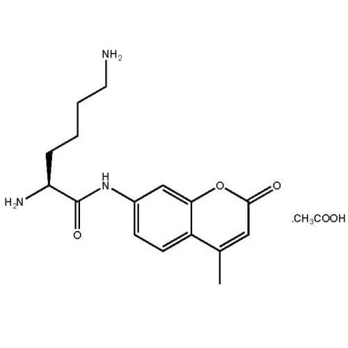 L-Lysine 7-amido-4-methylcoumarin acetate salt