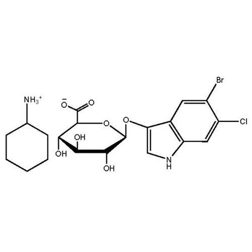 5-Bromo-6-chloro-3-indolyl beta-D-glucuronide cyclohexylammonium salt