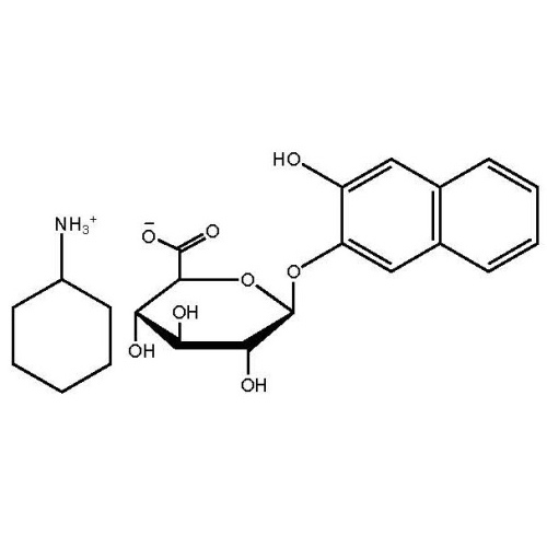 2,3-Dihydroxynaphthalene beta-D-glucuronide cyclohexylammonium salt