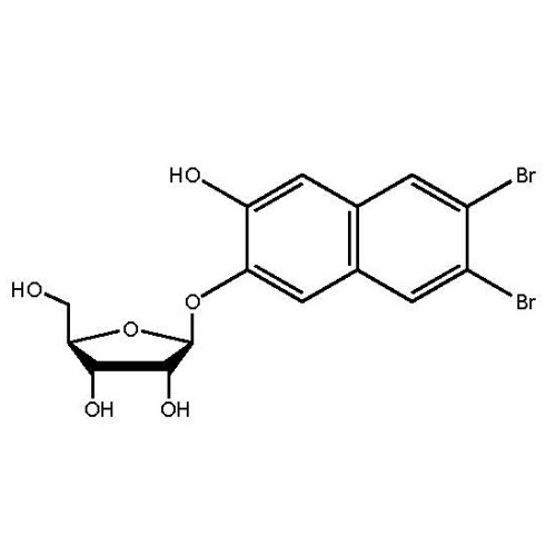 6,7-Dibromo-2,3-Dihydroxynaphthalene beta-D-ribofuranoside