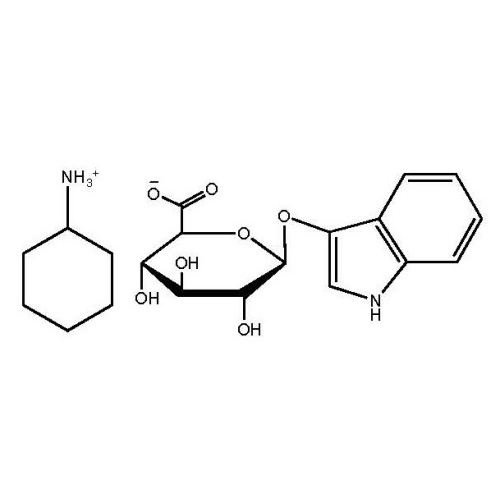 3-Indolyl beta-D-glucuronide cyclohexylammonium salt