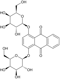 Quinizarin di-beta-D-galactopyranoside 